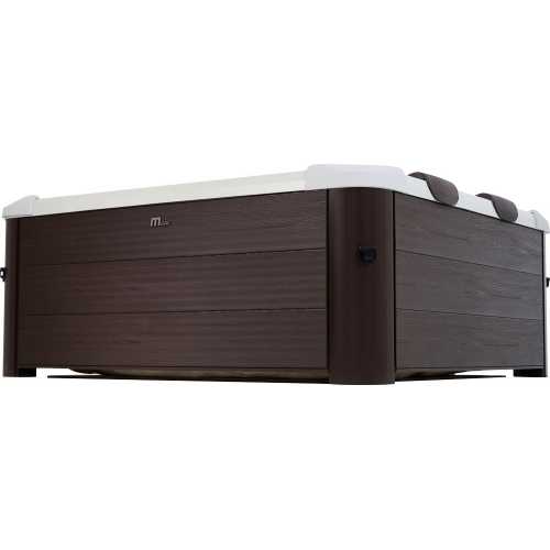 MSpa Tribeca 46 Person Collapsable Hard Shell Hot Tub Spa Naken